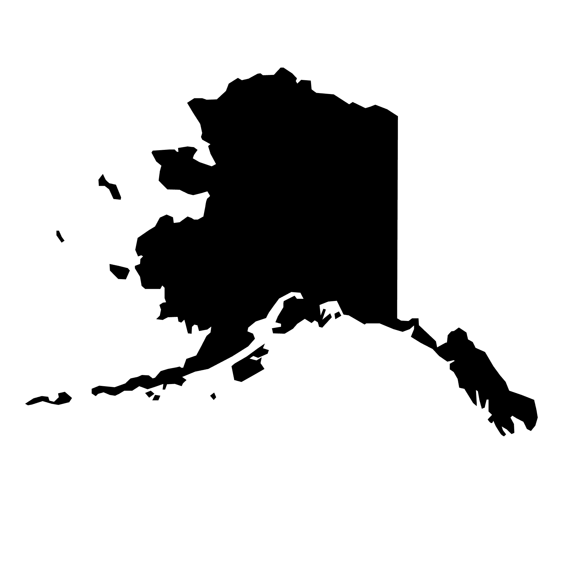 Alaska outline